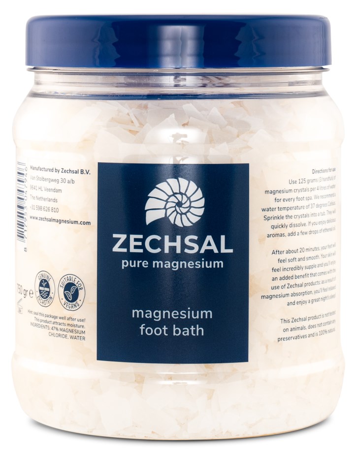 mor Sammenlignelig Store Køb Zechsal Magnesium Fodbad hos Svensk Kosttilskud