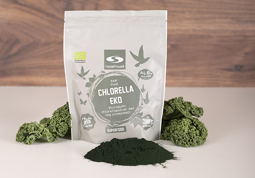 Chlorella - en af de mest nærende alger