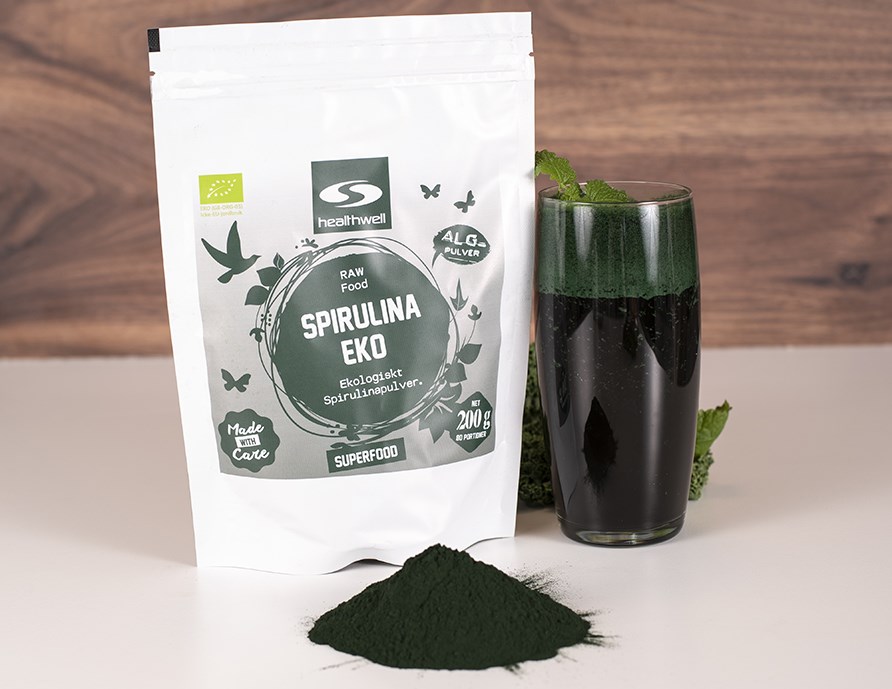 Spirulina er en utrolig nrende blgrn alge